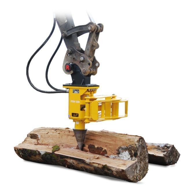 Fendeuse à cône RABAUD FRH 304 pour mini-pelle