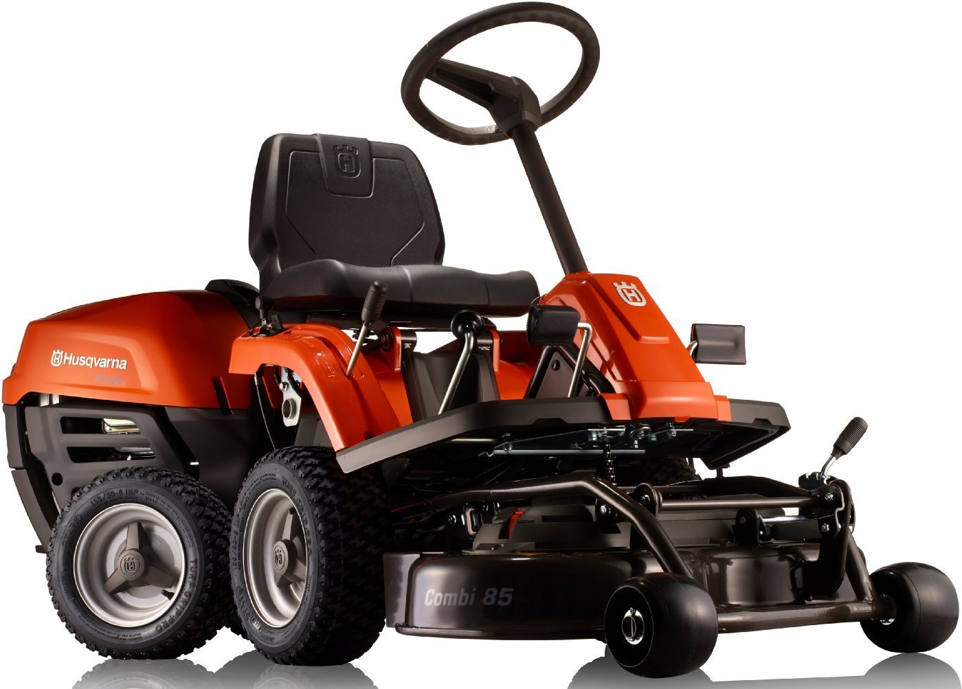 Tondeuse frontale HUSQVARNA R 112C Combi 85