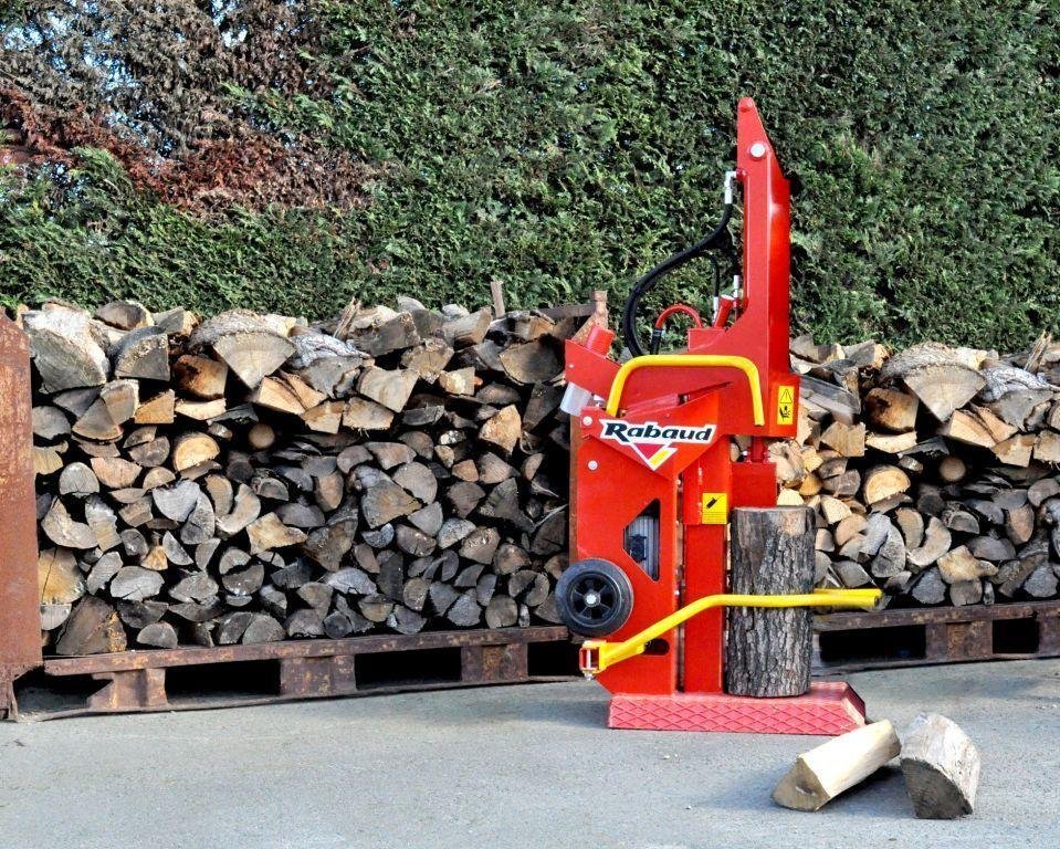 Fendeur de bûches triphasé RABAUD TB 10 ET 60 cm