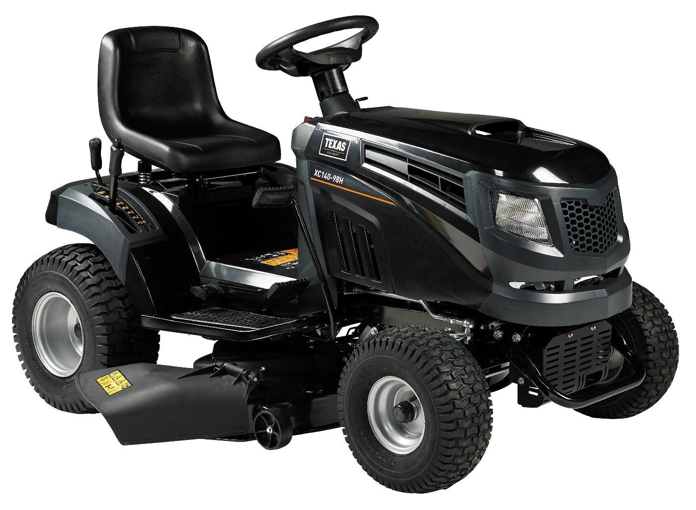 Tondeuse autoportée Texas XC140-98H avec kit mulching