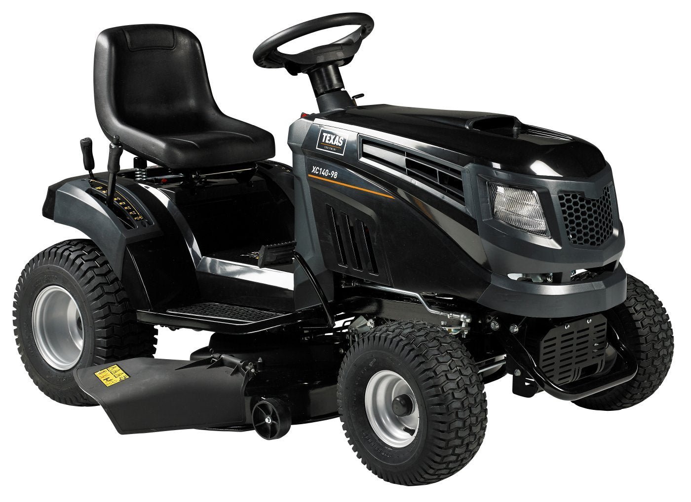 Tondeuse autoportée Texas XC140-98 avec kit mulching