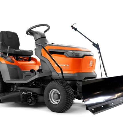 Husqvarna TS 112 tracteur tondeuse avec pack hiver et bac 210 l