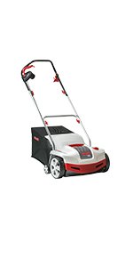 Scarificateur électrique 1300 W largeur 38 cm bac 55 L profondeur réglable 5 niveaux – image 1