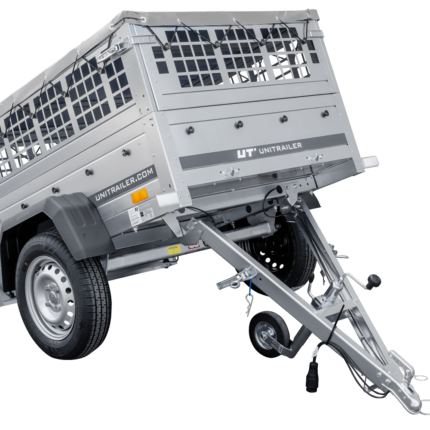 Remorque benne basculante UNITRAILER Garden Trailer 150 KIPP 150×106 cm