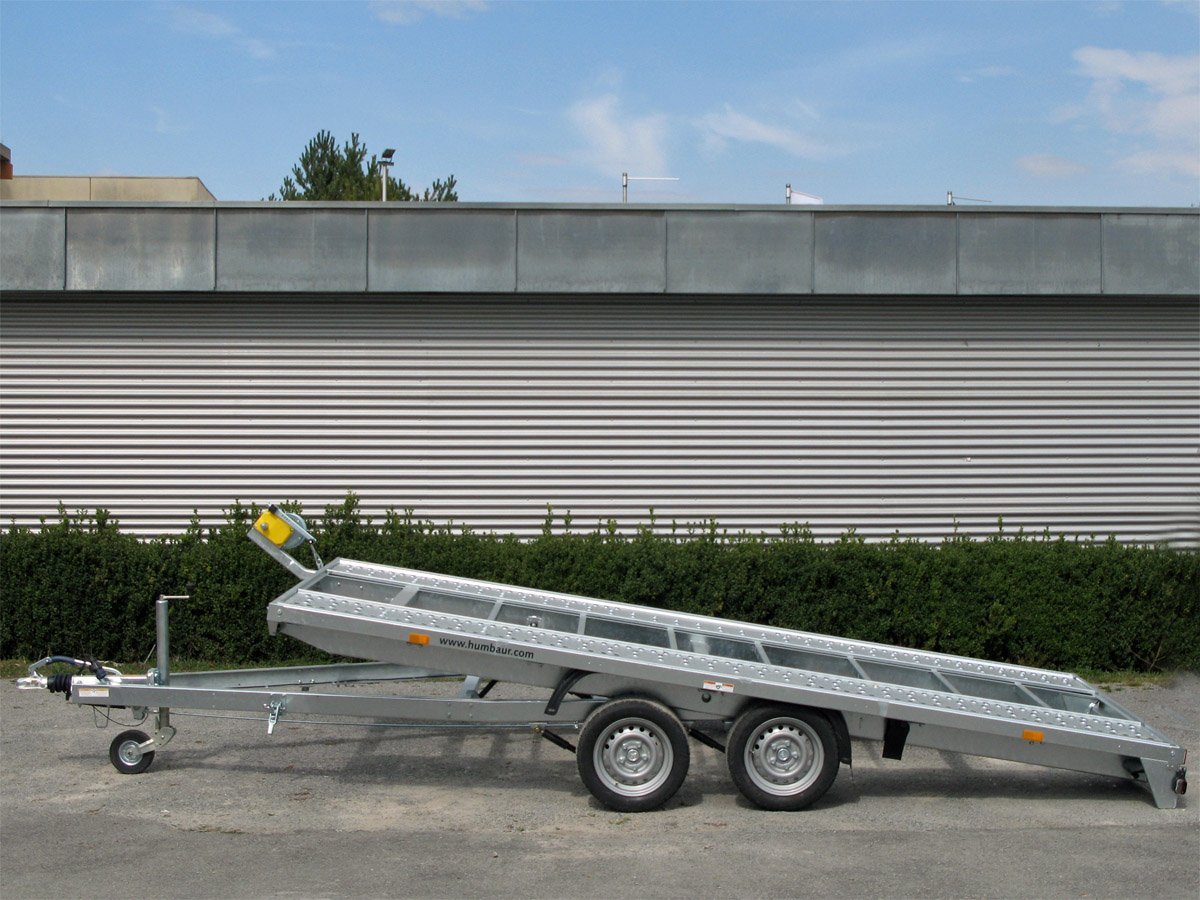 Remorque porte-voiture Humbaur MTK 354222 à plateau basculant