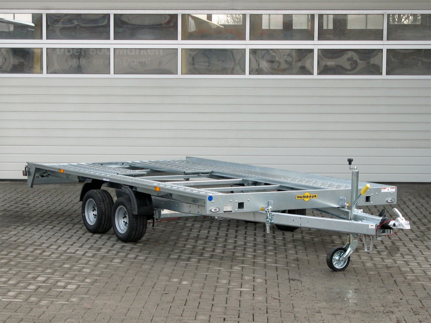 Remorque porte-voiture Humbaur FTK 274022 basculante 2700 kg