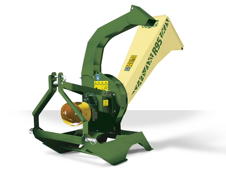 Broyeur de végétaux NEGRI R95T pour tracteur catégorie 1