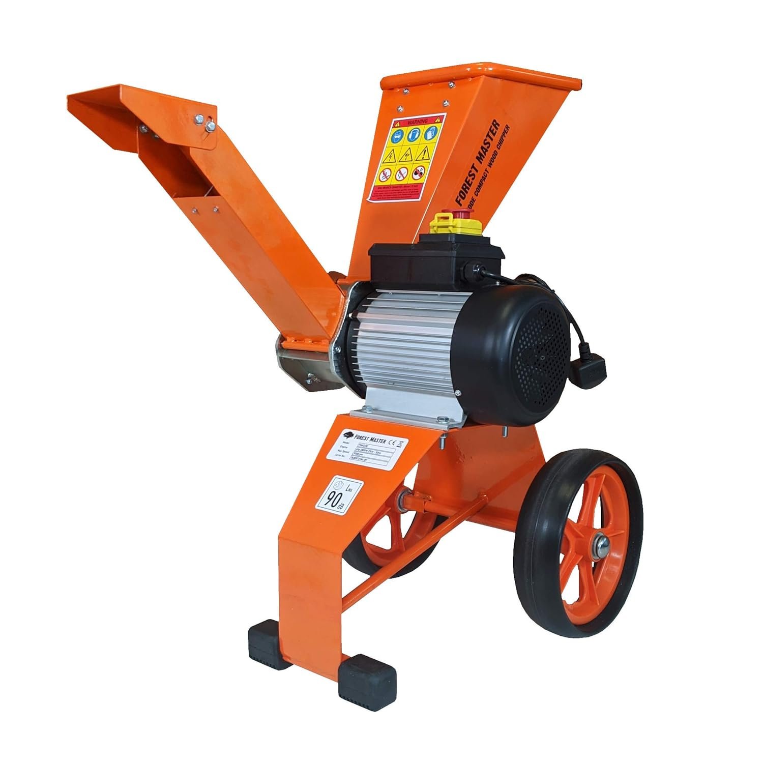 Broyeur de végétaux FOREST MASTER FM4DDE 2800 W capacité 50 mm