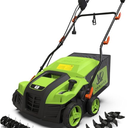 Scarificateur électrique OKKMAX 40.6 cm avec sac de collecte