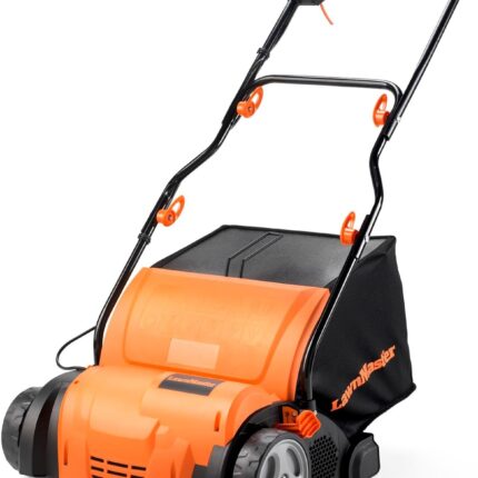 Scarificateur électrique 1350 W 33 cm 2 en 1 avec sac de collecte 40 L – image 1