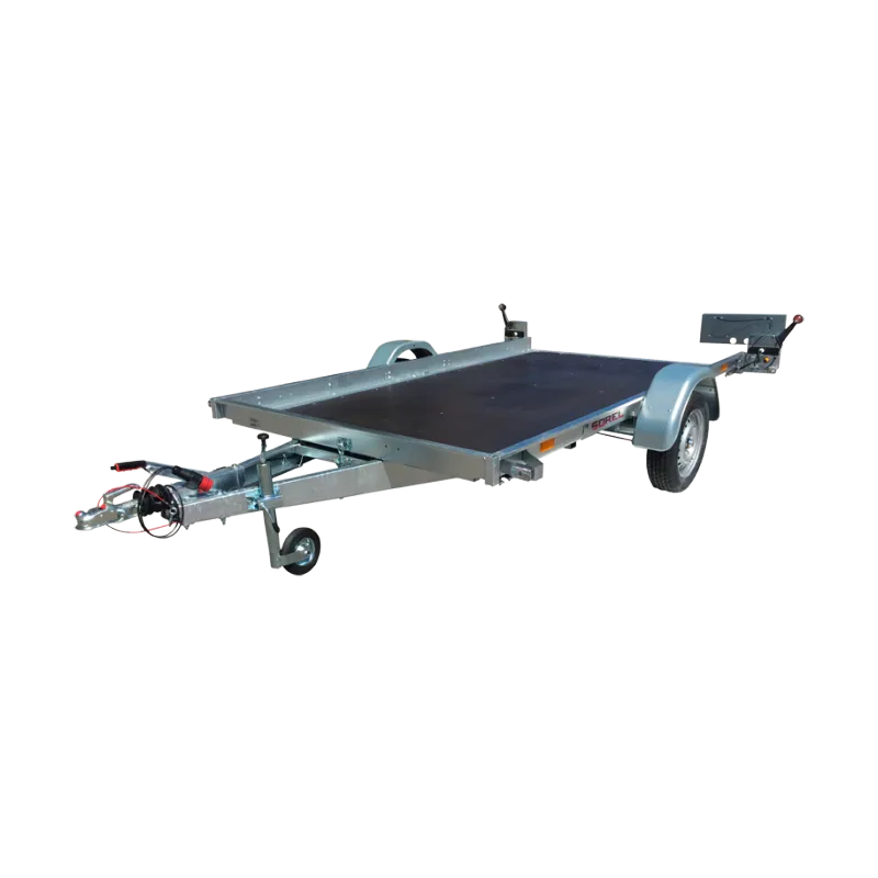 Remorque plateau SOREL PJ306F113NUE PTAC 1300 kg 306x166 cm – image 1