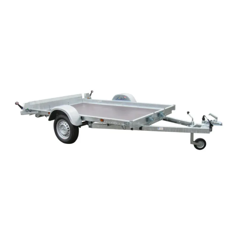 Remorque plateau LIDER Robust 40360 PTAC 500 à 750 kg 254x161 cm – image 1