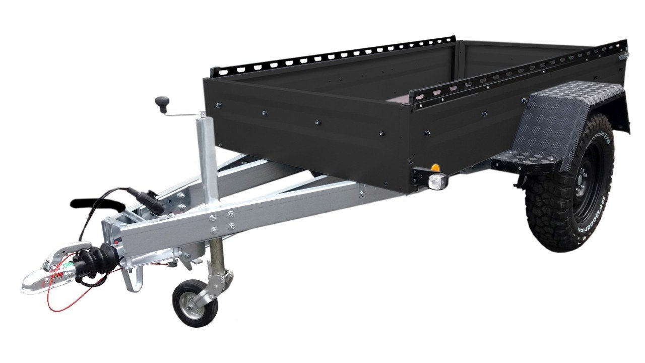 Remorque tout-terrain Böckmann/TPV TL-EB2 noire 1000 kg